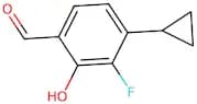 4-Cyclopropyl-3-fluoro-2-hydroxybenzaldehyde