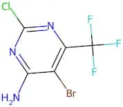5-Bromo-2-chloro-6-(trifluoromethyl)pyrimidin-4-amine