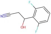 3-(2,6-Difluorophenyl)-3-hydroxypropanenitrile