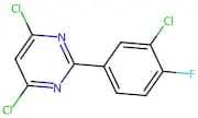 4,6-Dichloro-2-(3-chloro-4-fluorophenyl)pyrimidine