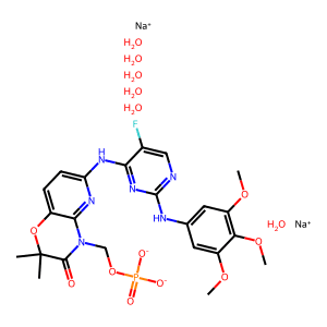 Sodium (6-((5-fluoro-2-((3,4,5-trimethoxyphenyl)amino)pyrimidin-4-yl)amino)-2,2-dimethyl-3-oxo-2,3…