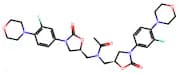 N,N-bis(((S)-3-(3-fluoro-4-morpholinophenyl)-2-oxooxazolidin-5-yl)methyl)acetamide