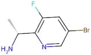 (r)-1-(5-Bromo-3-fluoropyridin-2-yl)ethan-1-amine