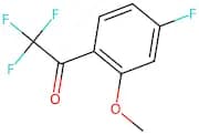 2,2,2-Trifluoro-1-(4-fluoro-2-methoxyphenyl)ethan-1-one