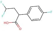 4,4-Difluoro-2-(4-fluorophenyl)butanoic acid
