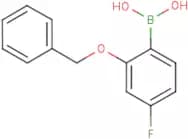 2-(Benzyloxy)-4-fluorobenzeneboronic acid