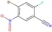 4-Bromo-2-fluoro-5-nitrobenzonitrile