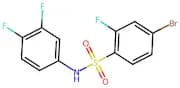 4-Bromo-N-(3,4-difluorophenyl)-2-fluorobenzenesulfonamide