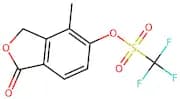 4-Methyl-1-oxo-1,3-dihydroisobenzofuran-5-yl trifluoromethanesulfonate