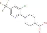 1-[3-Chloro-5-(trifluoromethyl)pyridin-2-yl]piperidine-4-carboxylic acid