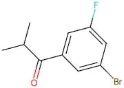 1-(3-Bromo-5-fluorophenyl)-2-methylpropan-1-one