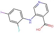 3-[(2-Fluoro-4-iodophenyl)amino]isonicotinic acid