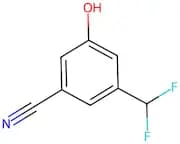 3-(Difluoromethyl)-5-hydroxybenzonitrile