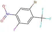 1-Bromo-4-iodo-5-nitro-2-(trifluoromethyl)benzene