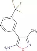 3-Methyl-4-[3-(trifluoromethyl)phenyl]isoxazol-5-amine