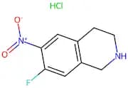 7-Fluoro-6-nitro-1,2,3,4-tetrahydroisoquinoline hydrochloride