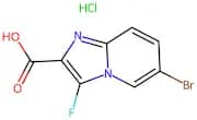 6-Bromo-3-fluoroimidazo[1,2-a]pyridine-2-carboxylic acid hydrochloride