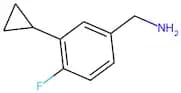 (3-Cyclopropyl-4-fluorophenyl)methanamine