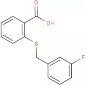 2-(3-Fluorobenzylthio)benzoic acid