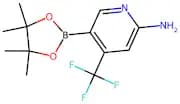 5-(4,4,5,5-Tetramethyl-1,3,2-dioxaborolan-2-yl)-4-(trifluoromethyl)pyridin-2-amine