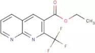 Ethyl 2-(trifluoromethyl)-1,8-naphthyridine-3-carboxylate