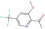 1-(3-Methoxy-5-(trifluoromethyl)pyridin-2-yl)ethanone