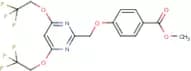 Methyl 4-[4,6-bis(2,2,2-trifluoroethoxy)pyrimidin-2-yl)methoxyl]benzoate