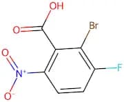 2-Bromo-3-fluoro-6-nitrobenzoic acid