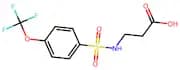 3-[4-(trifluoromethoxy)benzenesulfonamido]propanoic acid