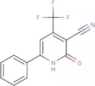 1,2-Dihydro-2-oxo-6-phenyl-4-(trifluoromethyl)pyridine-3-carbonitrile