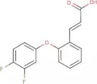 3-[2-(3,4-Difluorophenoxy)phenyl]acrylic acid