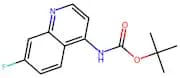 Tert-butyl (7-fluoroquinolin-4-yl)carbamate