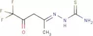 2-(4,4,4-Trifluoro-1-methyl-3-oxobutylidene)-1-hydrazinecarbothioamide