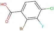 2-Bromo-4-chloro-3-fluorobenzoic acid