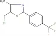 5-(Chloromethyl)-4-methyl-2-[4-(trifluoromethyl)phenyl]-1,3-thiazole