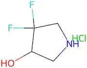4,4-Difluoropyrrolidin-3-ol hydrochloride