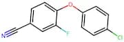 4-(4-Chlorophenoxy)-3-fluorobenzonitrile