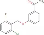 1-{3-[(2-Chloro-6-fluorobenzyl)oxy]phenyl}ethan-1-one