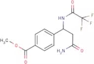 Methyl 4-{3-amino-3-oxo-1-[(2,2,2-trifluoroacetyl)amino]propyl}benzenecarboxylate