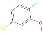 4-Fluoro-3-methoxybenzenethiol