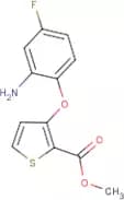 Methyl 3-(2-amino-4-fluorophenoxy)thiophene-2-carboxylate