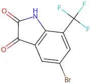 5-Bromo-7-(trifluoromethyl)indoline-2,3-dione