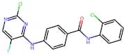 4-(2-Chloro-5-fluoropyrimidin-4-ylamino)-N-(2-chlorophenyl)benzamide