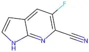 5-Fluoro-1H-pyrrolo[2,3-b]pyridine-6-carbonitrile