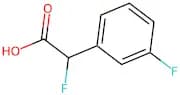 2-Fluoro-2-(3-fluorophenyl)acetic acid
