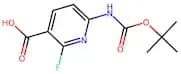 6-((tert-Butoxycarbonyl)amino)-2-fluoronicotinic acid