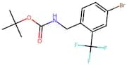 tert-Butyl (4-bromo-2-(trifluoromethyl)benzyl)carbamate