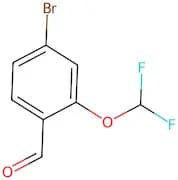 4-Bromo-2-(difluoromethoxy)benzaldehyde