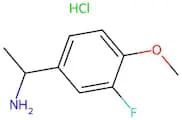 1-(3-Fluoro-4-methoxyphenyl)ethan-1-amine hydrochloride