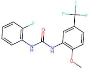 N-(2-Fluorophenyl)-N'-[2-methoxy-5-(trifluoromethyl)phenyl]urea